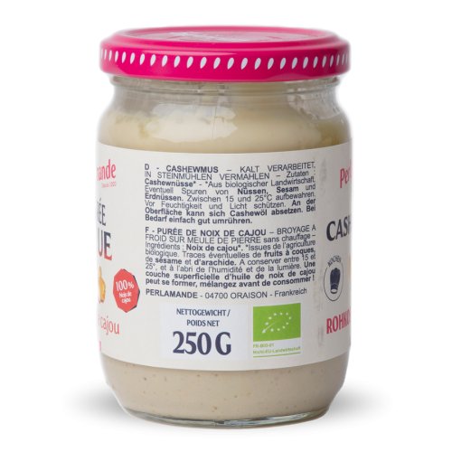 Sunday Natural Products  CREMIGESCASHEWNUSSMUS BIO