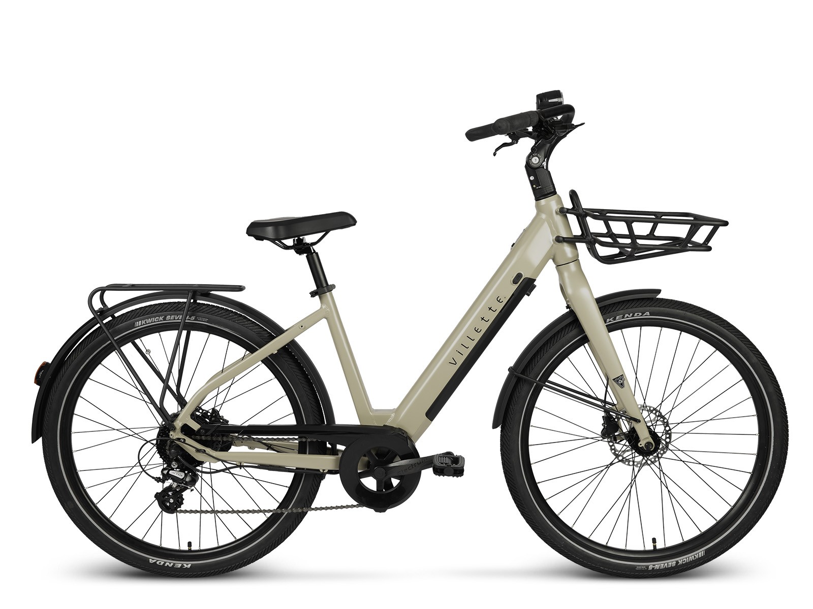 Villette Extreme RM 17.5Ah 8sp 27.5 inch city-ebike - Greige