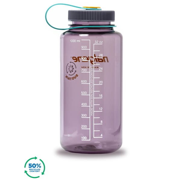 Gourde NALGENE BOUTEILLE GRDE OUVERTURE SUSTAIN 1L AUBERGINE SUS