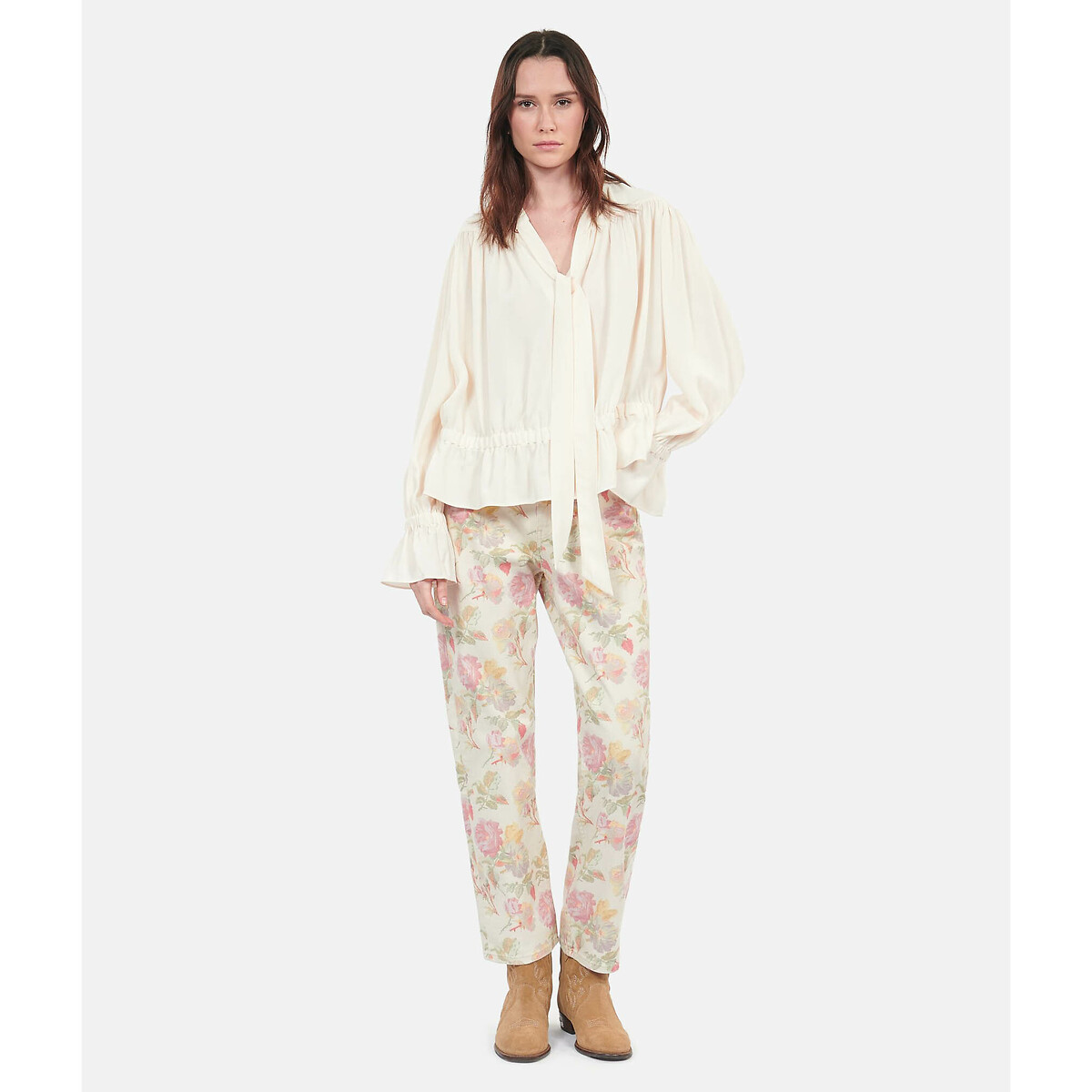 THE KOOPLES<br>Blusa com gola lavallière