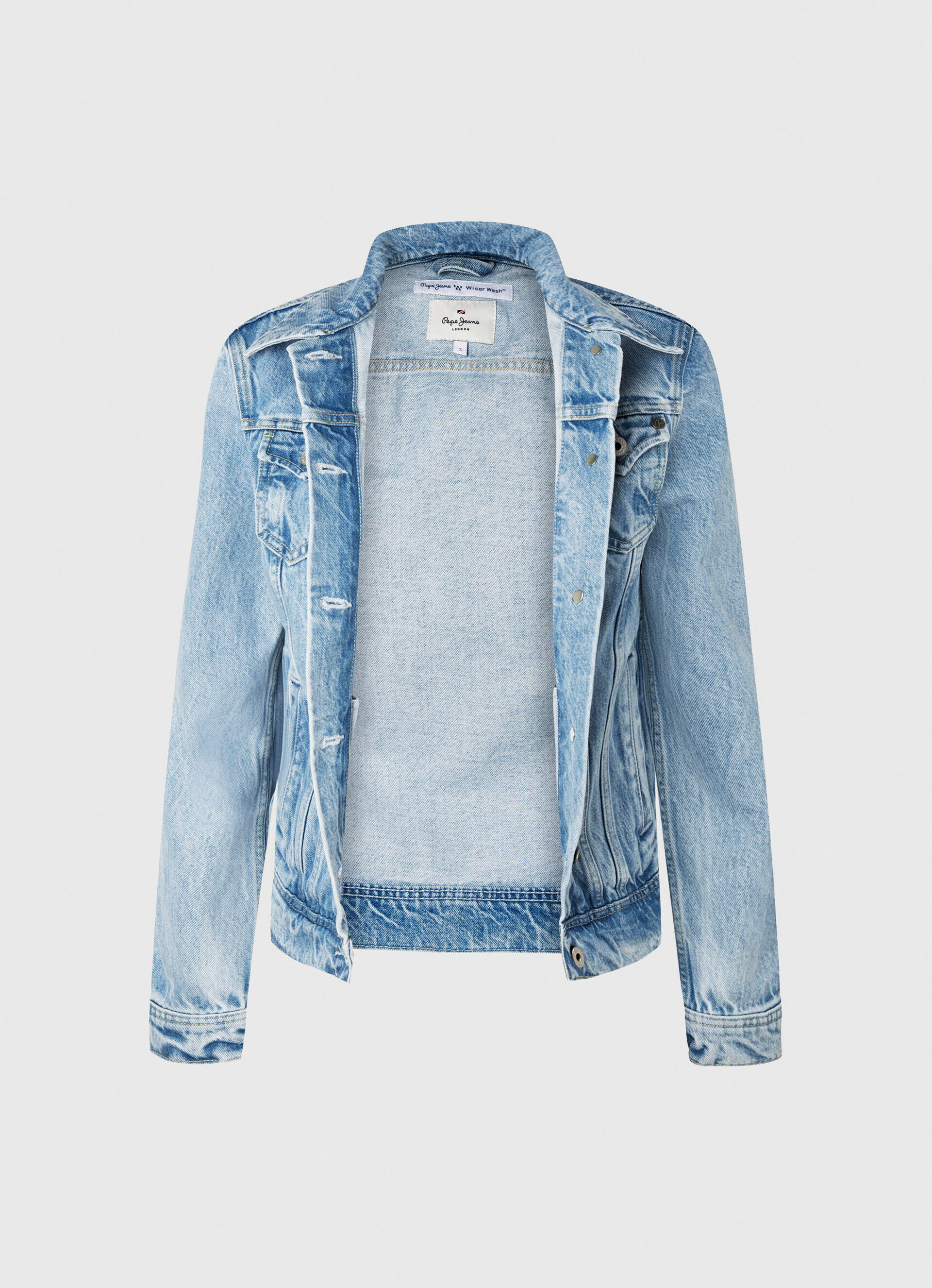 Jaqueta jeans slim fit