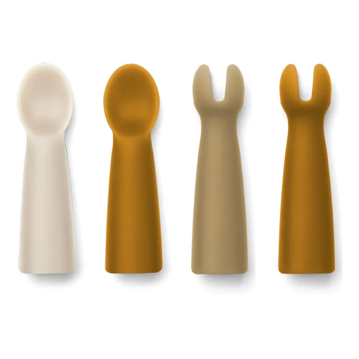 Liewood Couverts bébé Terra en silicone | Beige