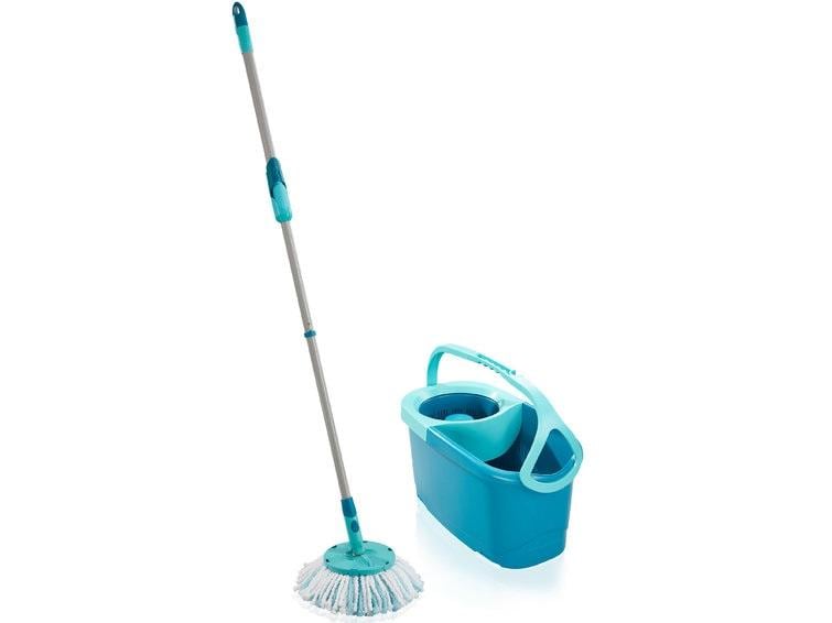 Leifheit Wischmopp Clean Twist Disc Mop Wischmop-Set für alle glatten Böden