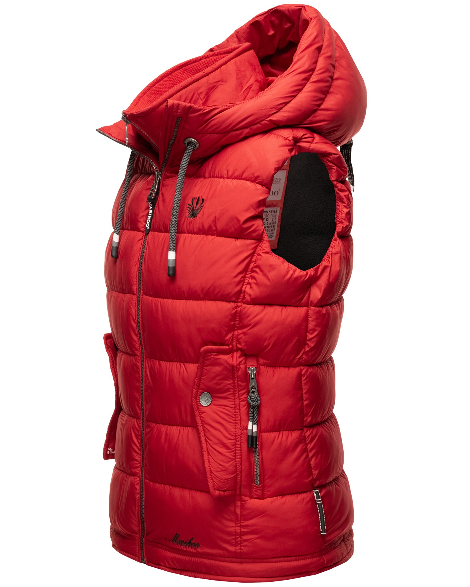 MARIKOO Damen Outdoor Steppweste inklusive Leckerlie-Beutel Taisaa