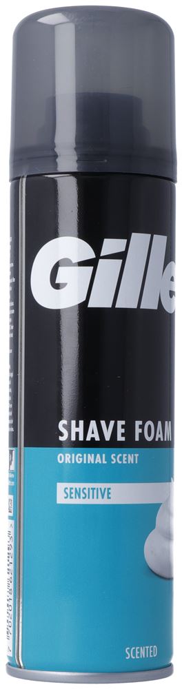 Gillette Sensitive Basis Rasierschaum<br>200 ml, Dose, Schaum