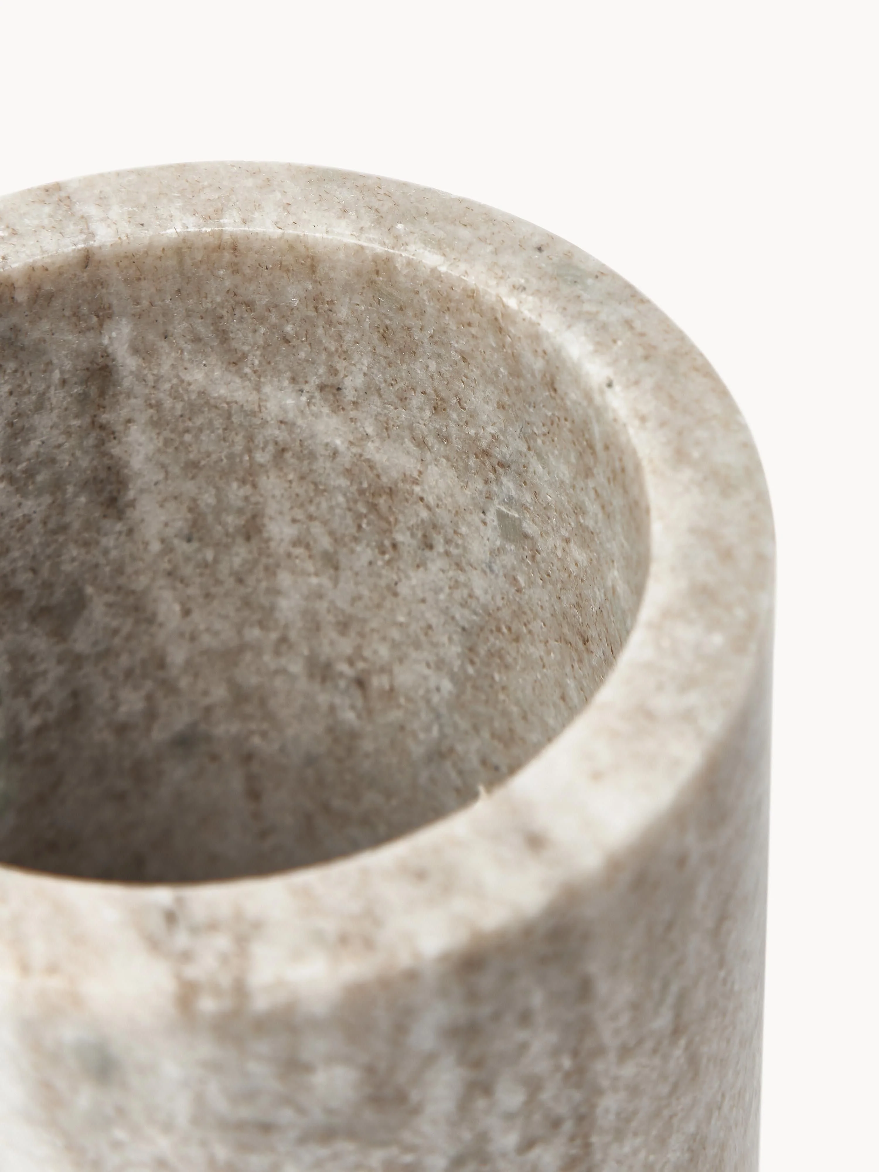 Marmeren opbergpot Simba, H 12 cm