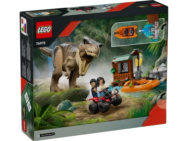 LEGO Jurassic World 76975 Bådflugt fra T. rex