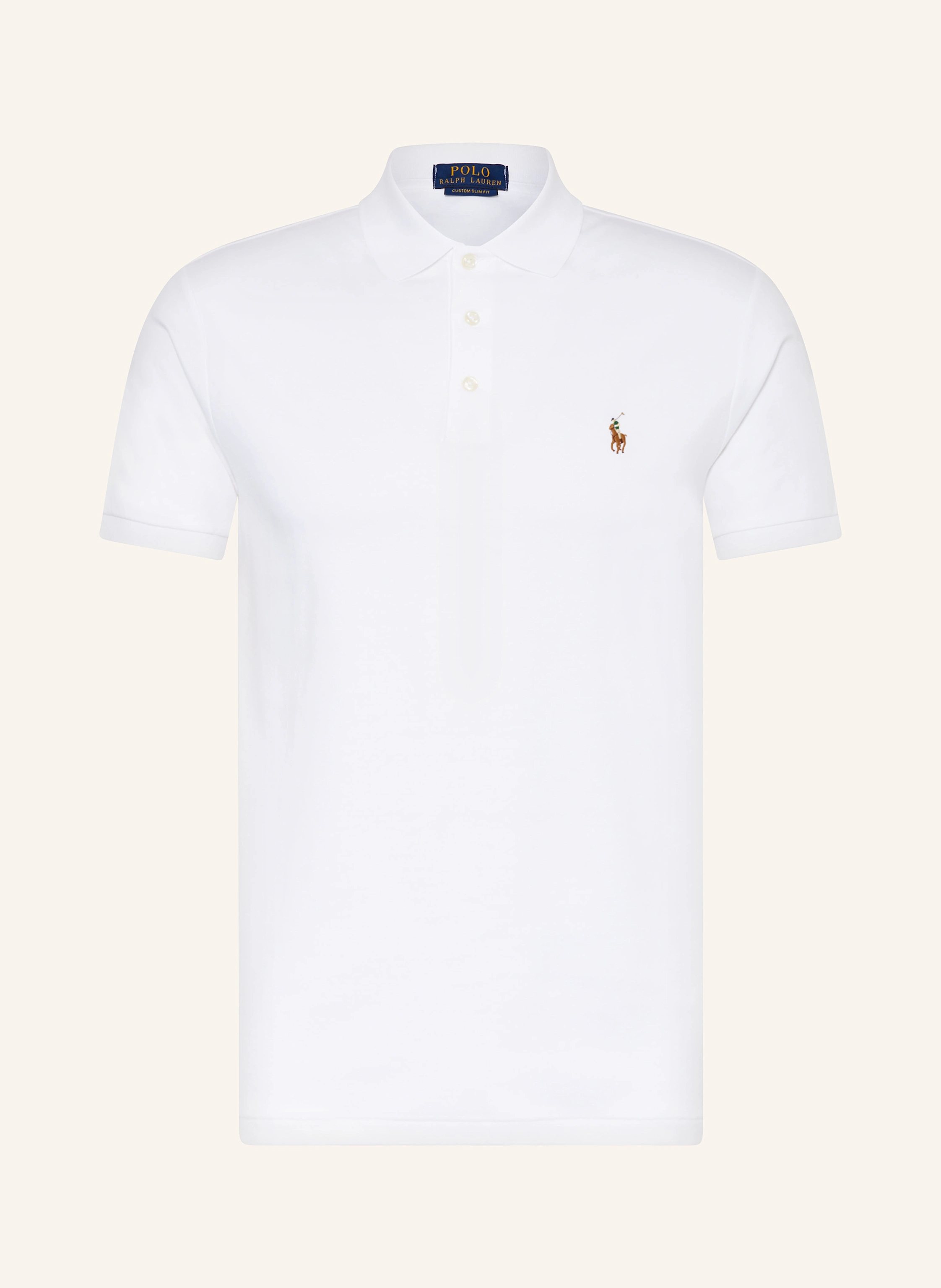 POLO RALPH LAUREN Jersey-Poloshirt Custom Slim Fit