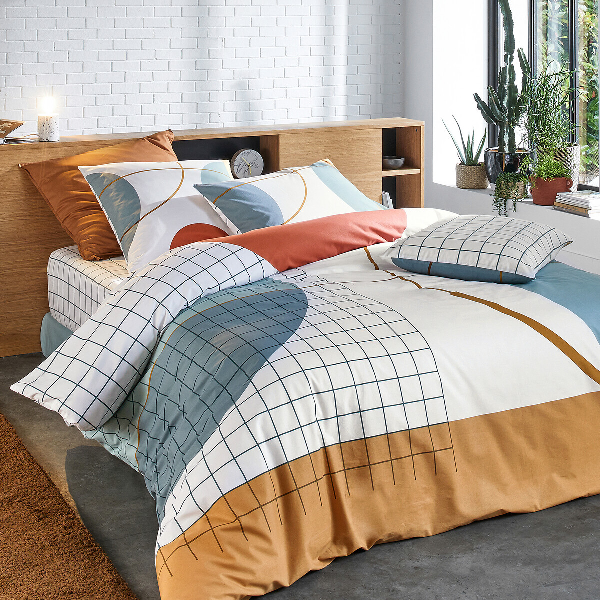 LA REDOUTE INTERIEURS<br>Lençol de algodão Melbourne