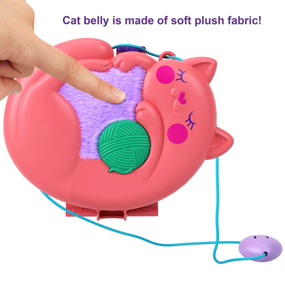 Polly Pocket Kuschelkatzen-Geldbörse Kompakt