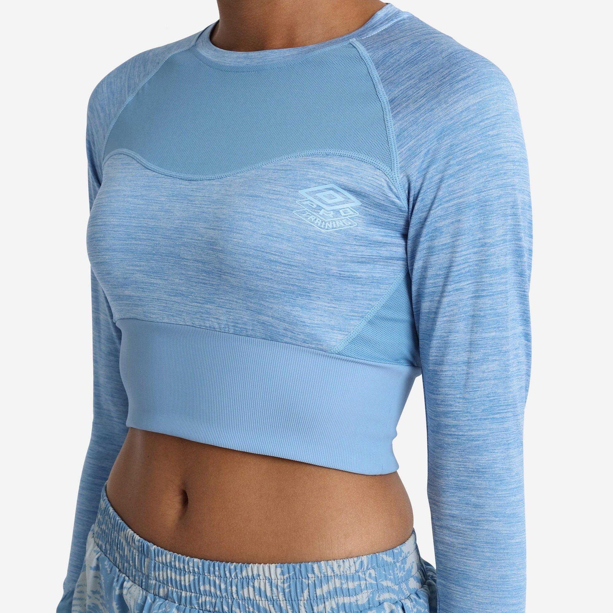 Umbro UA Pro Training Long Sleeved Crop Top