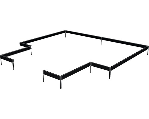 Foundation Halls Tuinkamer zwart