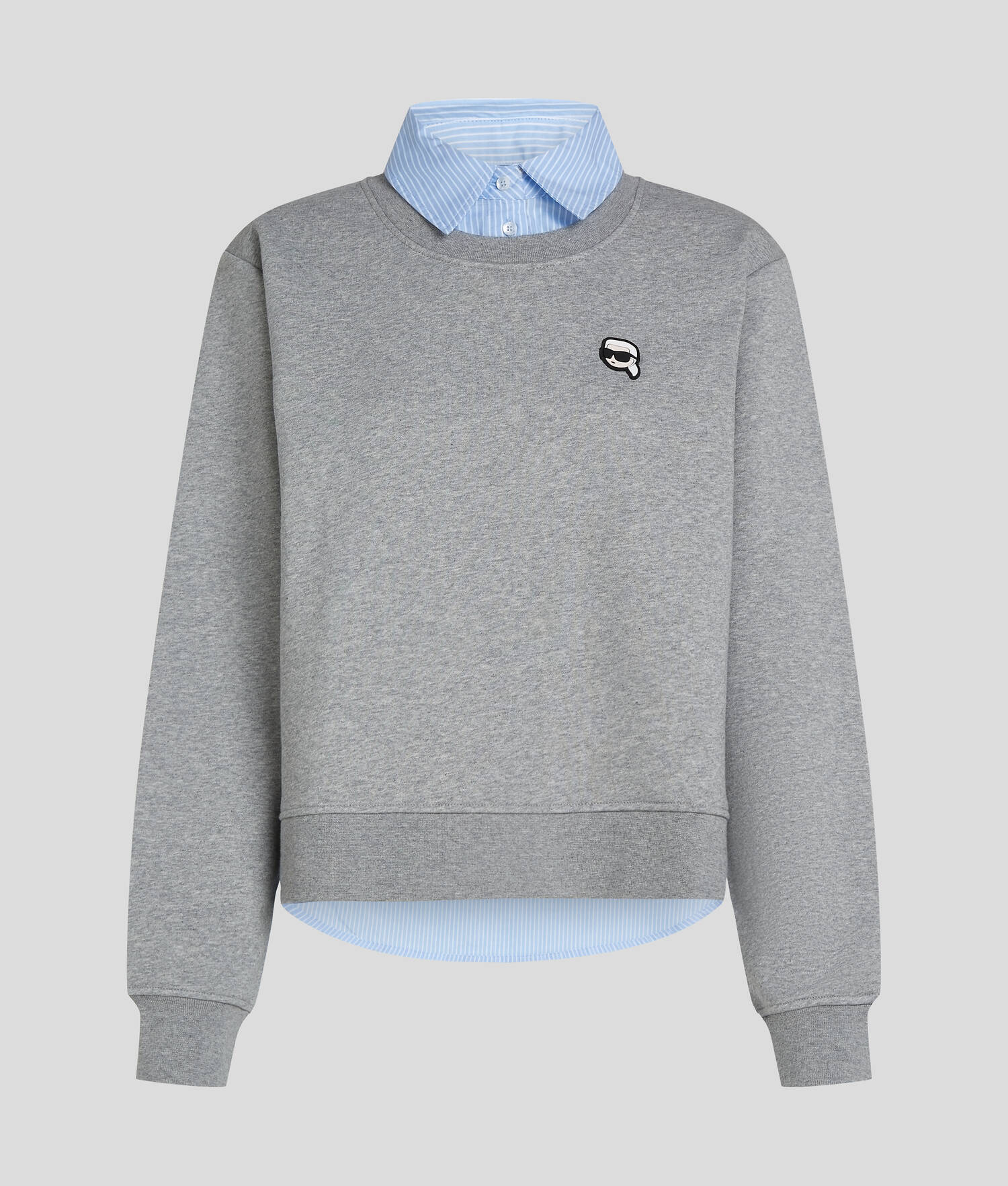 SWEAT-SHIRT EN TISSU MÉLANGÉ IKON