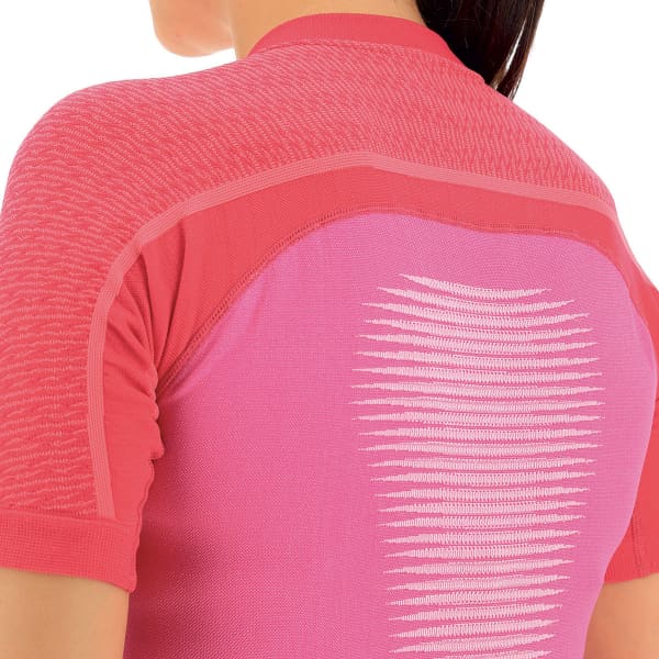 Maillot vélo UYN LADY BIKING GRANFONDO OW SHIRT SH_SL MAGENTA/JAZZY
