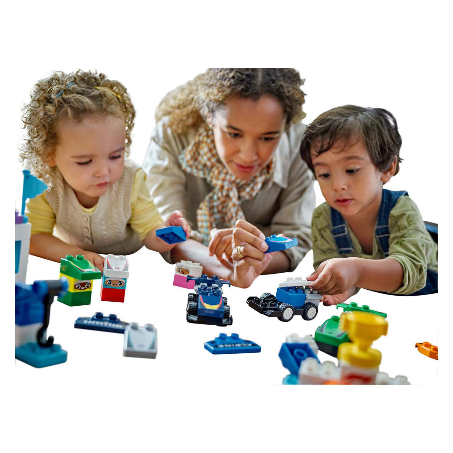 LEGO DUPLO Town 10445 F1 Team Racewagens en Coureurs