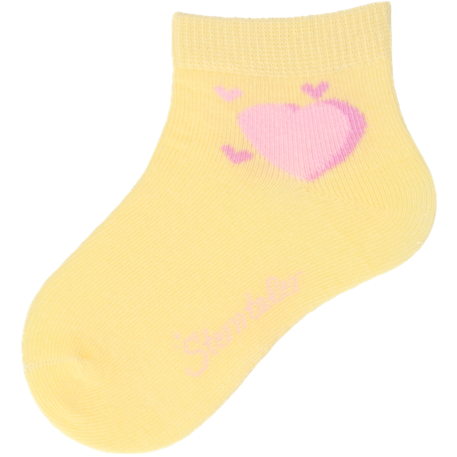 Sterntaler Kurz-Socken 3er-Pack Herzen helltürkis