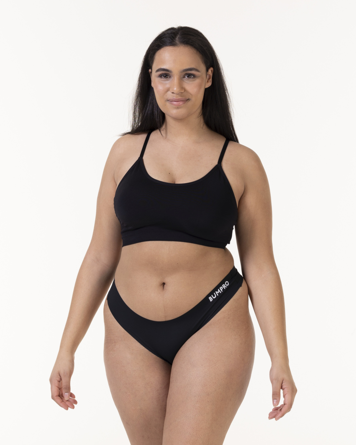 BumPro 3-pack No Show Thong Black\White\Sand