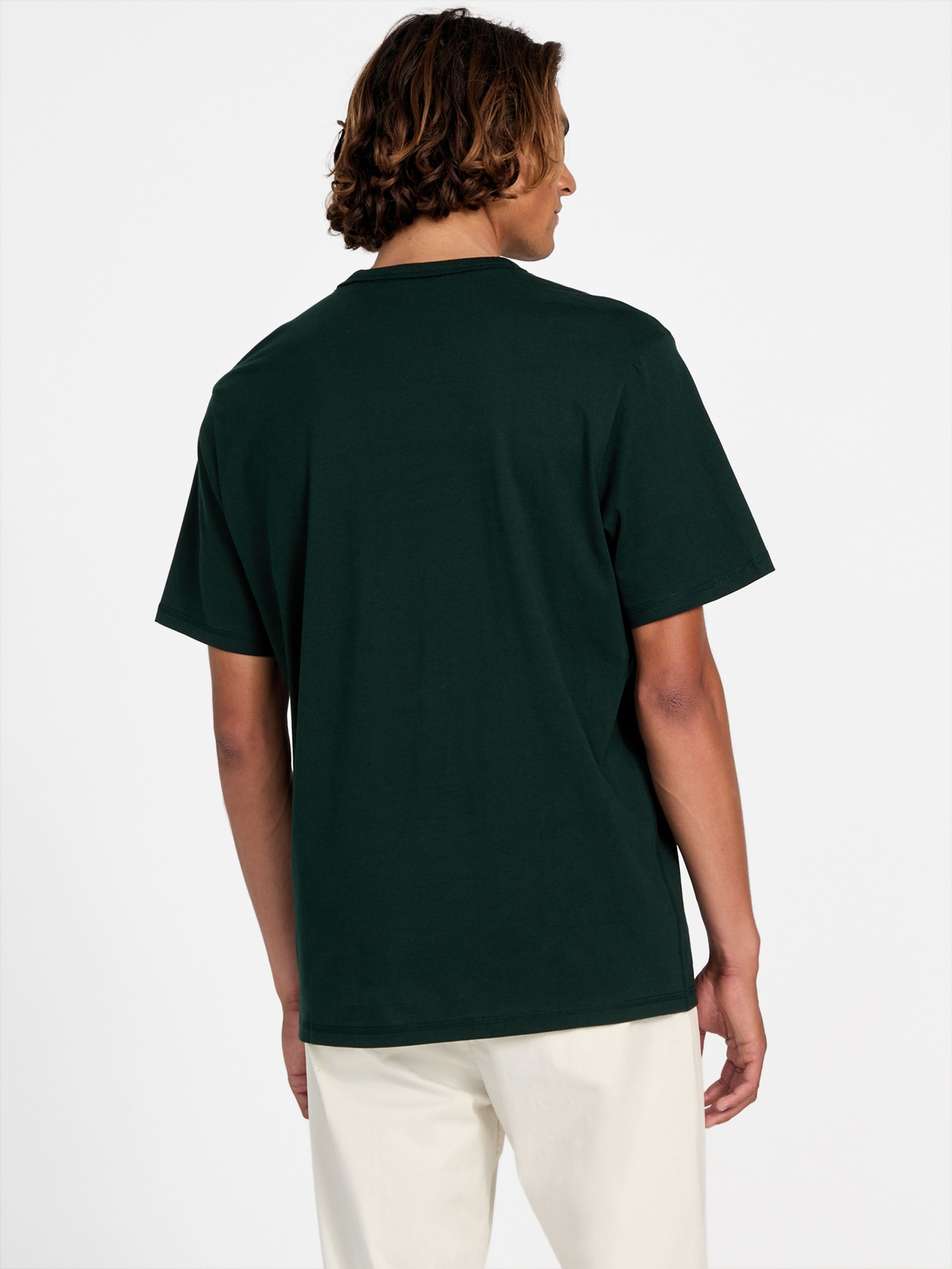 Camiseta Eco Crewneck Bordada