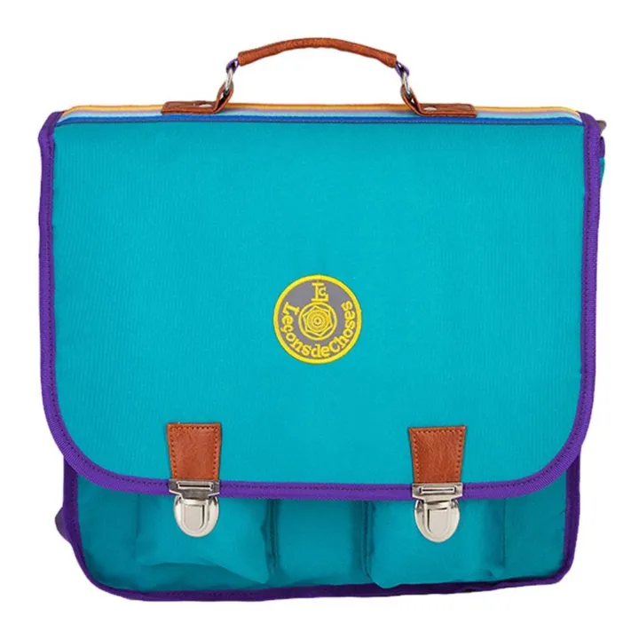 Leçons de choses Cartable School Bag Small | Vert sapin