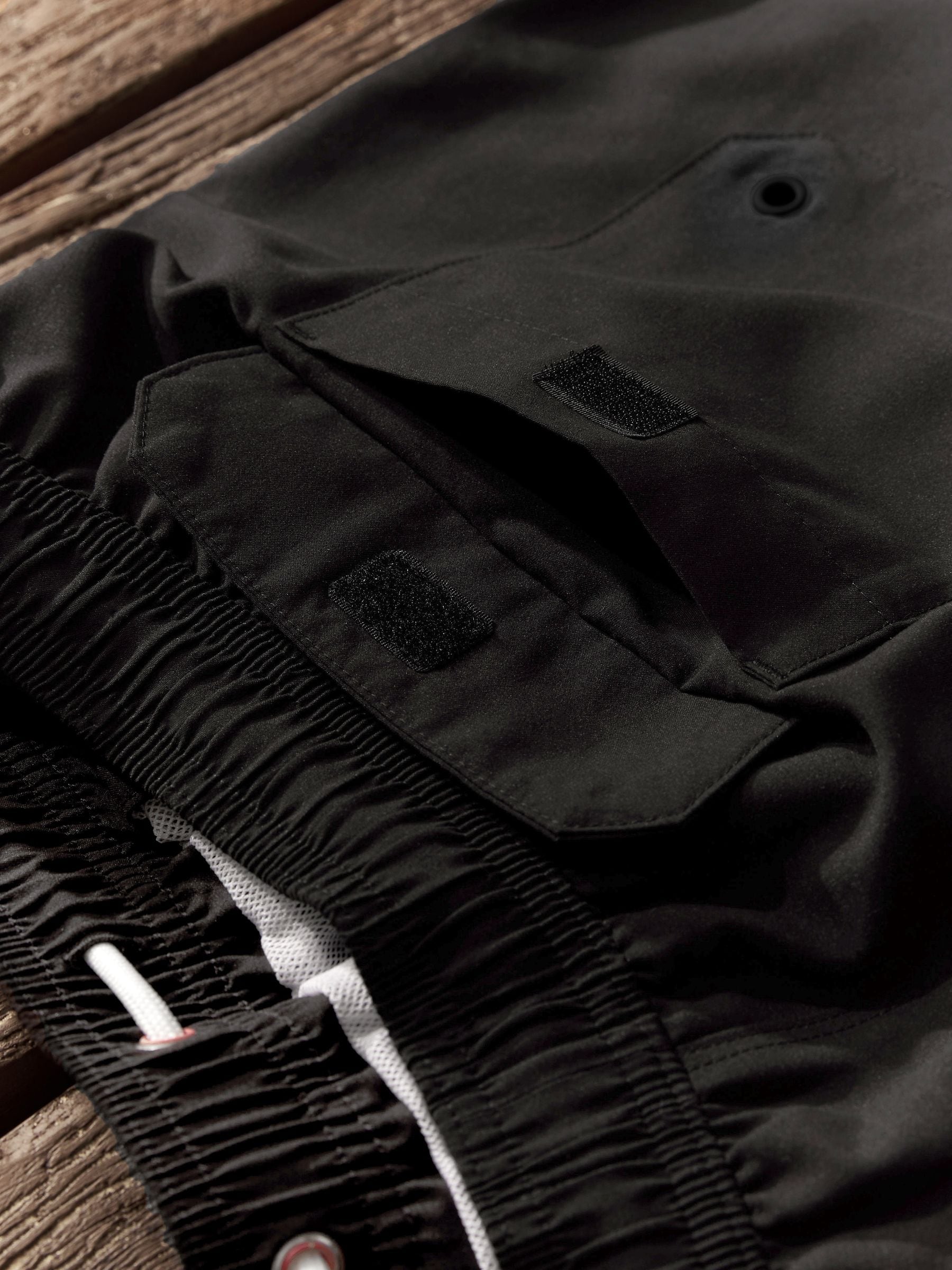 Zwart - Essential zwemshort