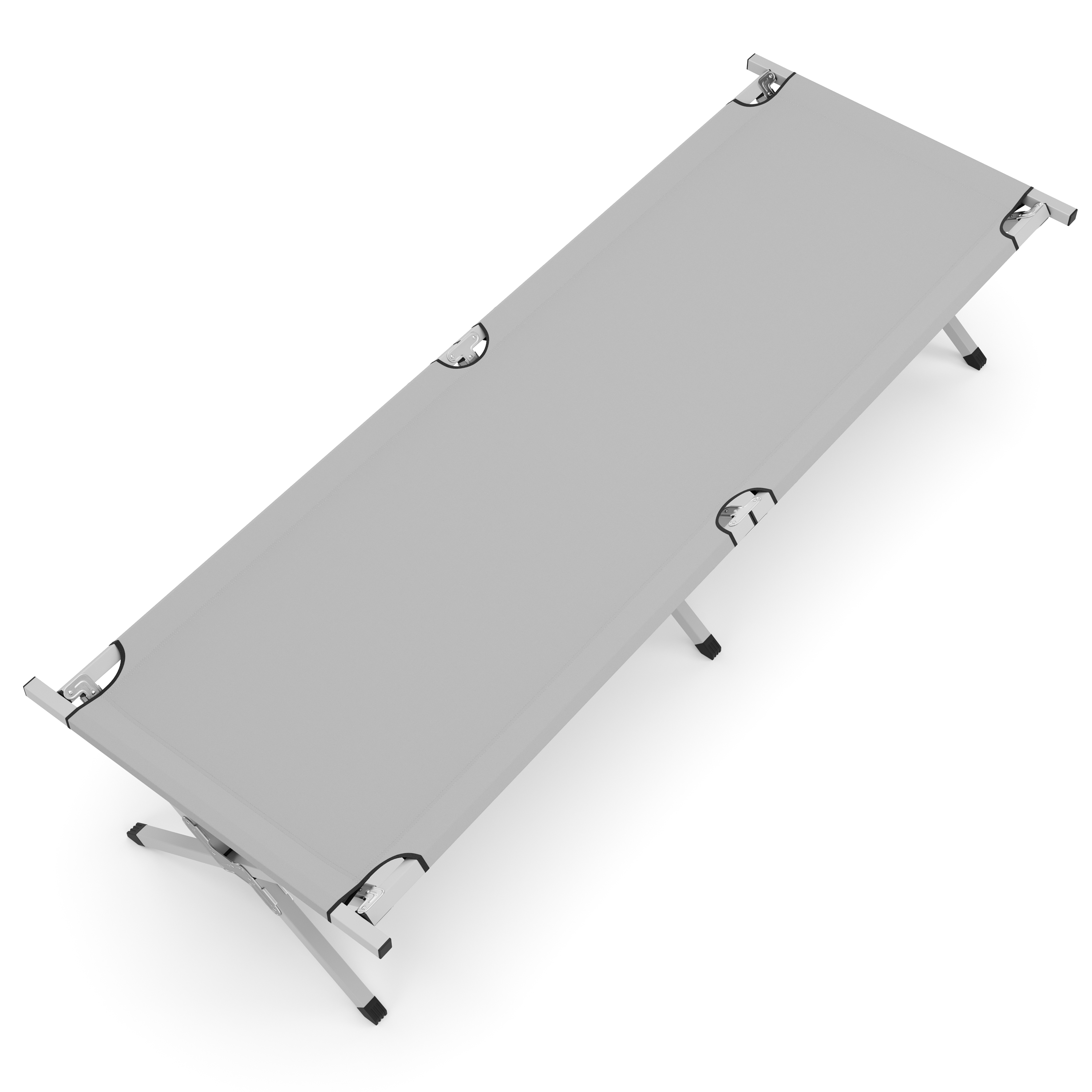 Campingbett klappbar IRIS 210 x 72 x 45 cm grau