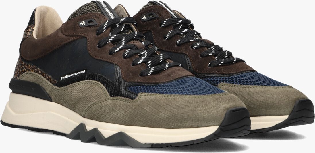 FLORIS VAN BOMMEL bruine floris van bommel lage sneakers sfm-10136