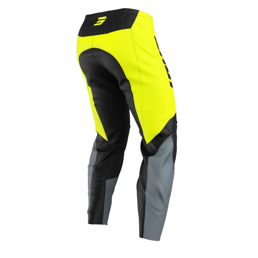 Shot - Pantalon enfant Draw Kid League Noir / Gris / Jaune fluo