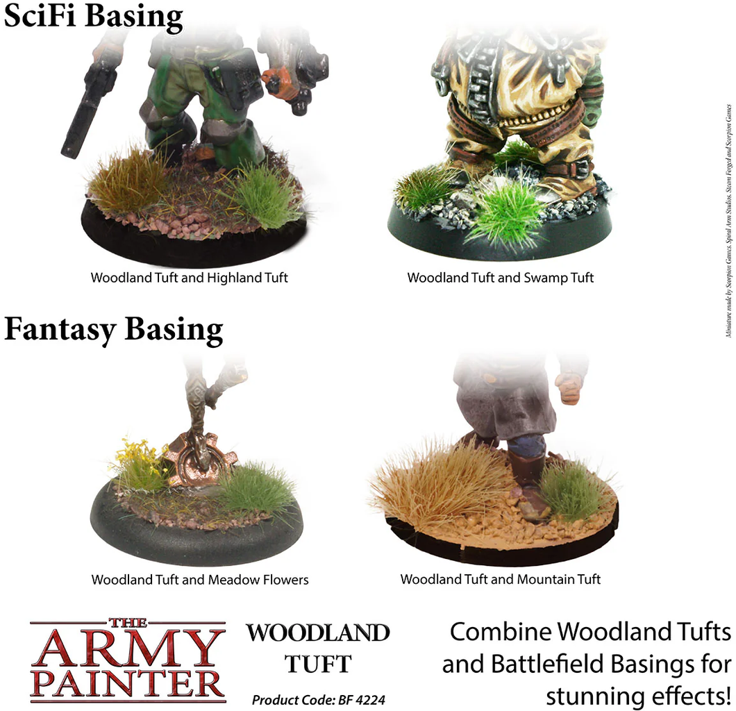 The Army Painter  Woodland Tuft    Ein Hauch von Wildnis für deine Miniaturen