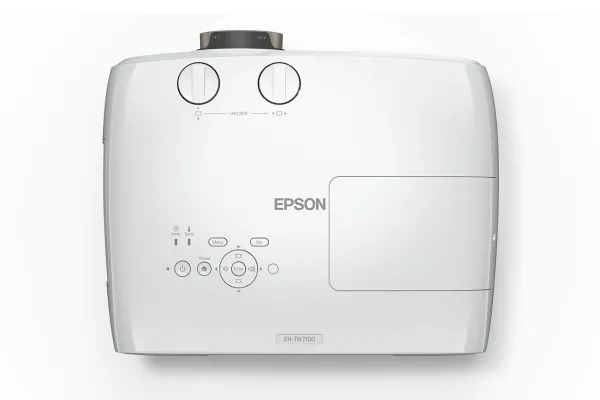 Epson EH-TW7100 - 3LCD-projektor - 3D - 3000 lumen (hvid) - 3000 lumen (farve) - 3840 x 2160 (2 x 1920 x 1080) - 16:9 - 4K - hvid