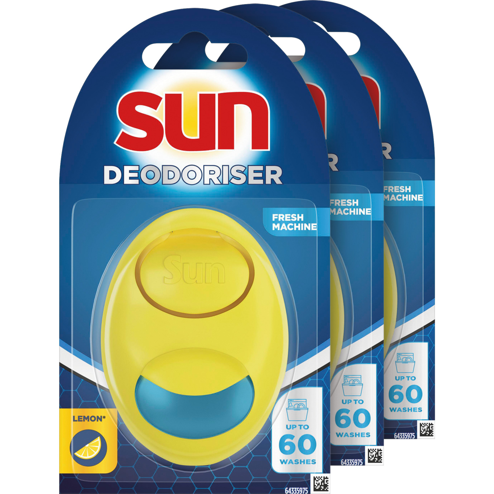 Sun Duftspender Lemon 3 x 3 g
