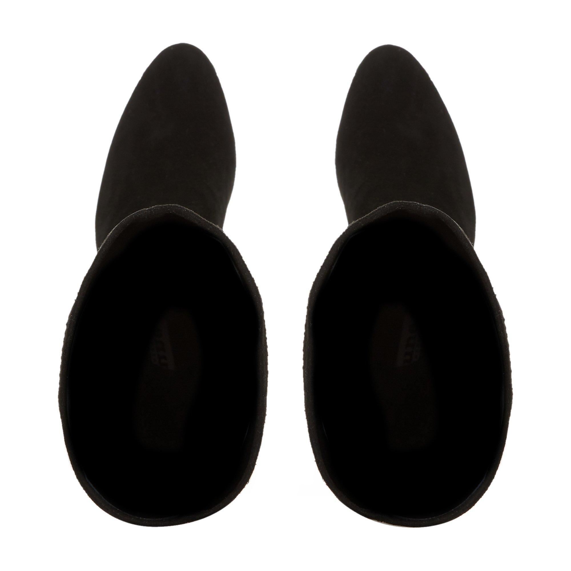 Dune London Siren High Block Heel Pointed Toe Boots