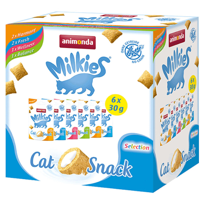 animonda Katzensnack Milkies knusprige Kissen Multipack