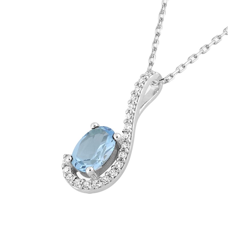 Collier Femme - Argent 925 - Longueur : 42 cm
