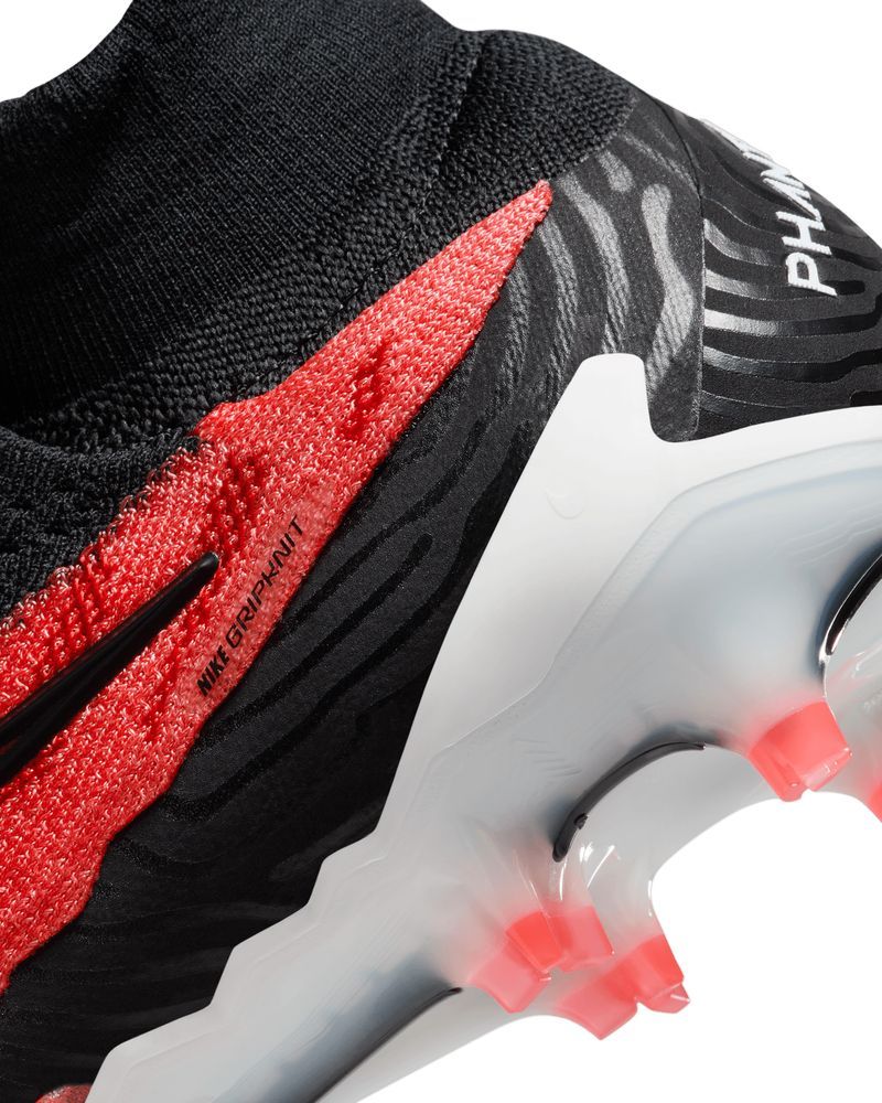 Chaussures de football Nike Phantom GX Elite FG Rouge & Noir pour homme
