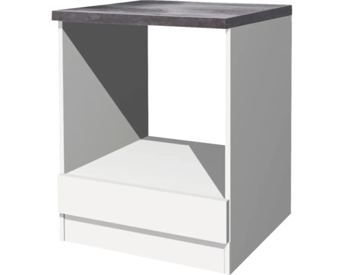 Flex Well Lucca ovenbehuizing BxDxH 60 x 60 x 85 cm wit mat gedemonteerd