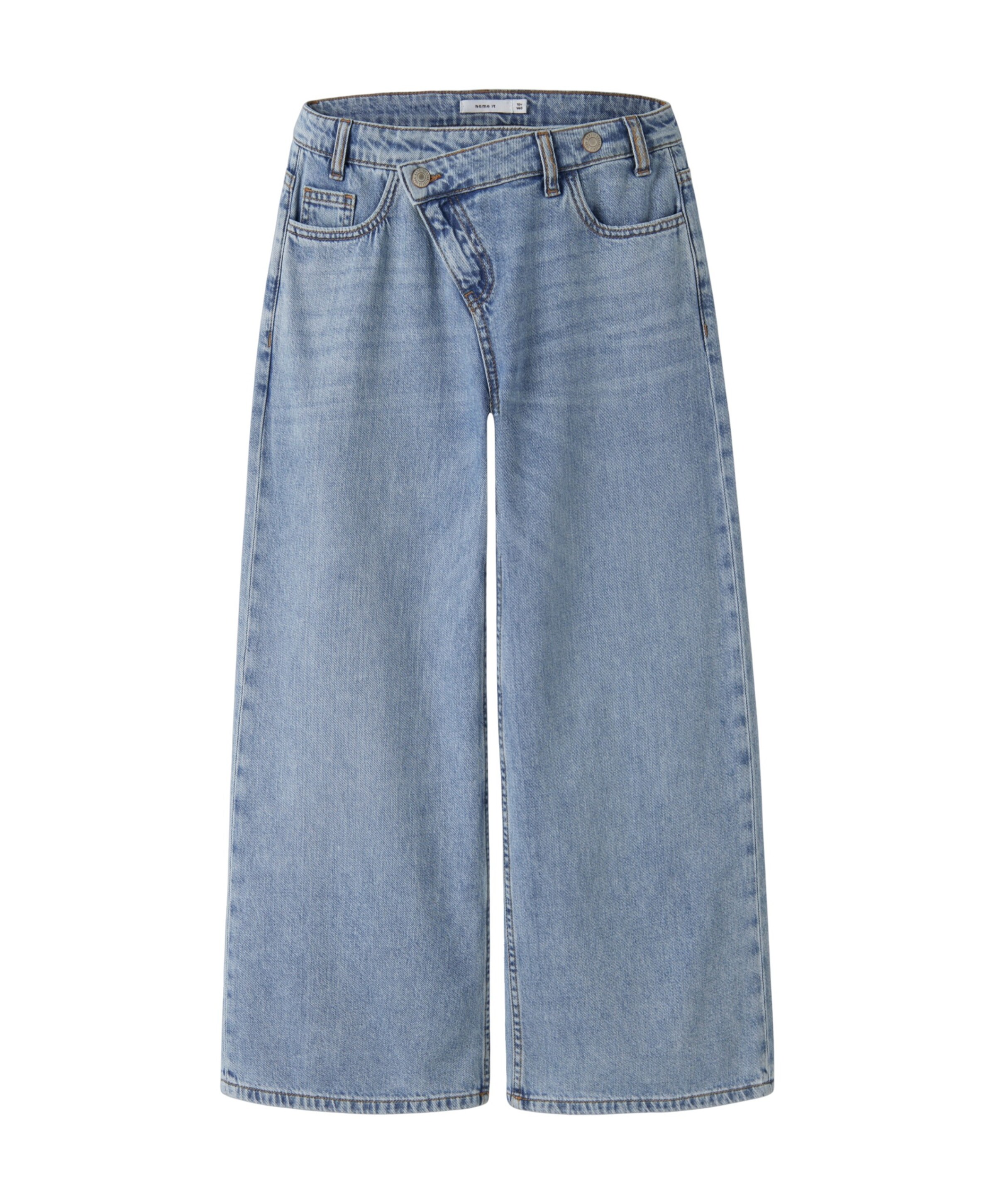 Name it NKFBELLA X-WIDE CLOSURE JEANS 8181- meisjes jeans blauw