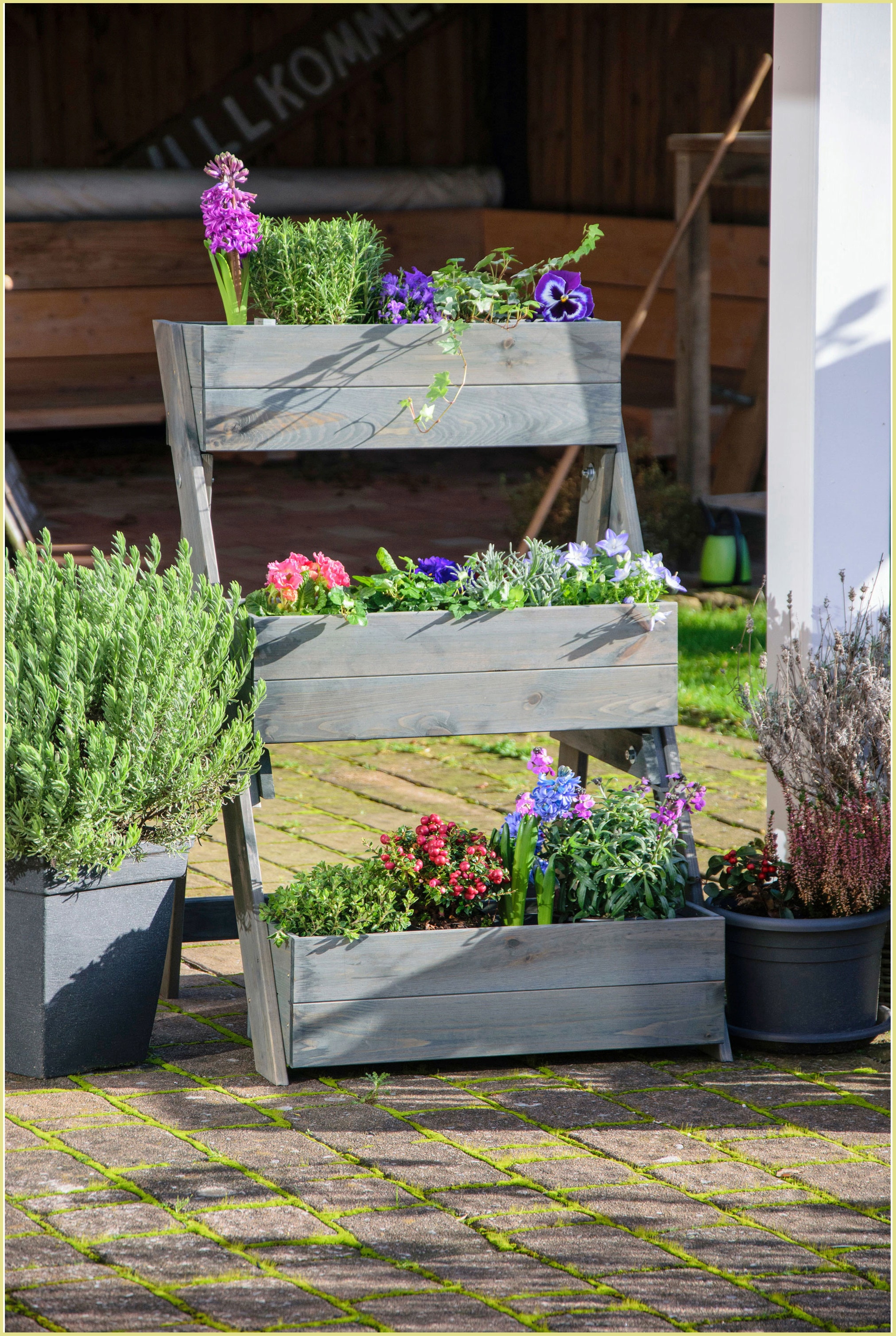 dobar Pflanzentreppe BxTxH: 60x70x90 cm