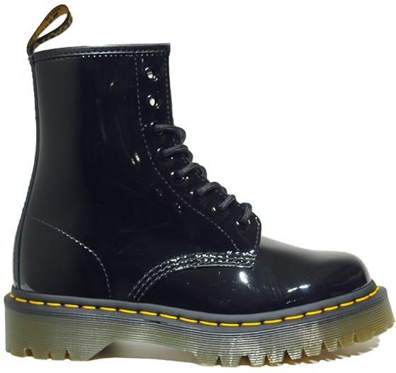 Dr. Martens - 1460 Bex - Veterboots - Zwart - Black Patent Lamper