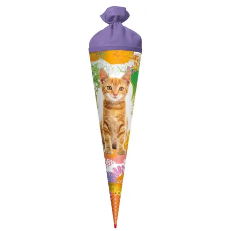 Roth Schultüte Katze 70 cm, rund