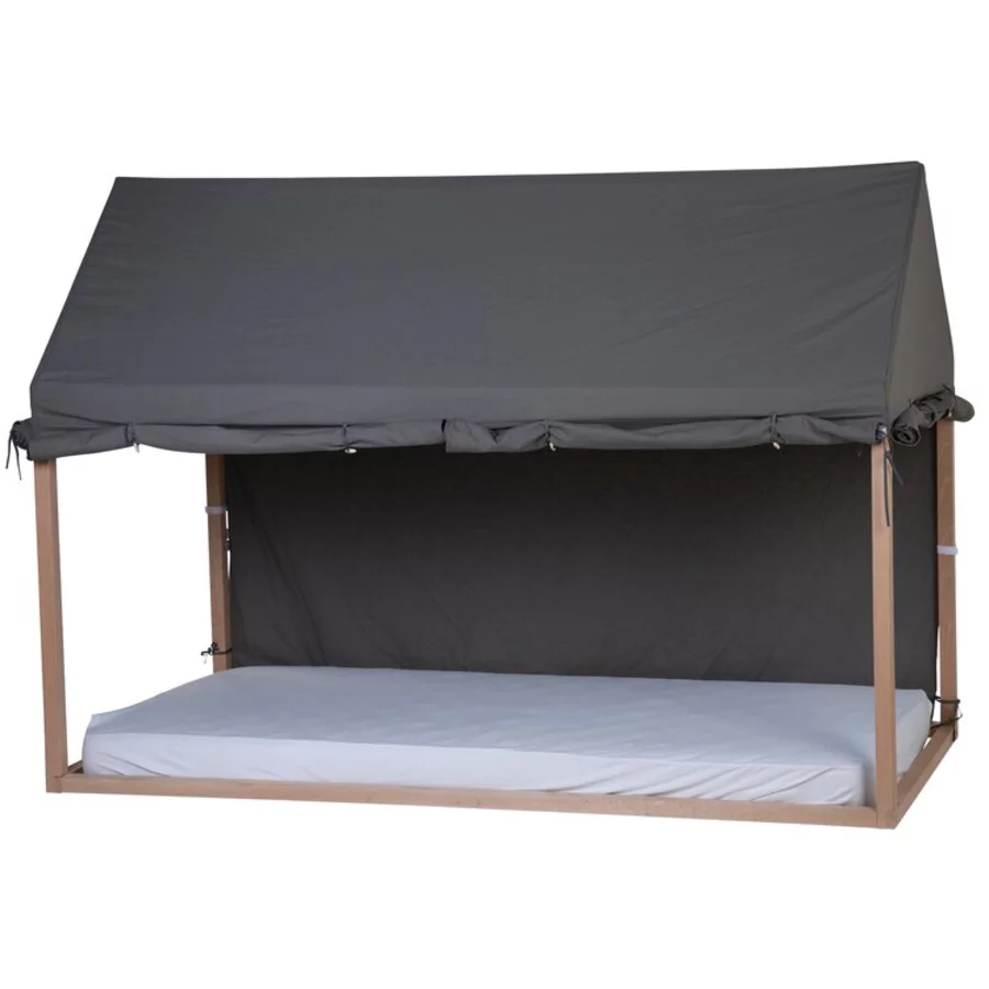 CHILDHOME Bezug Hausrahmen anthrazit 90 x 200 cm