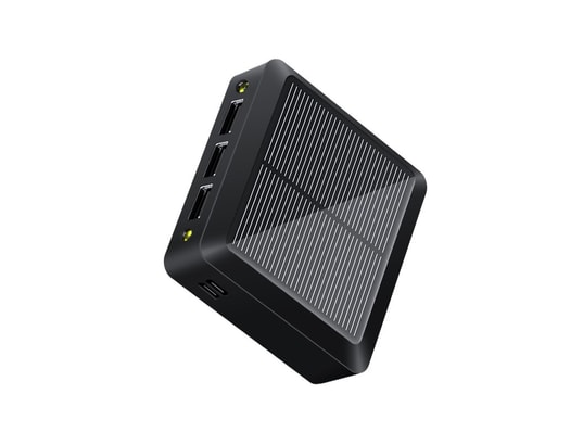 KYF - Batterie externe compacte rechargeable solaire & usb - tripl...