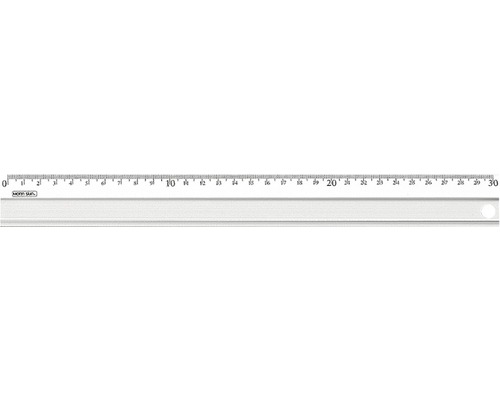 Aluminium liniaal, 30cm