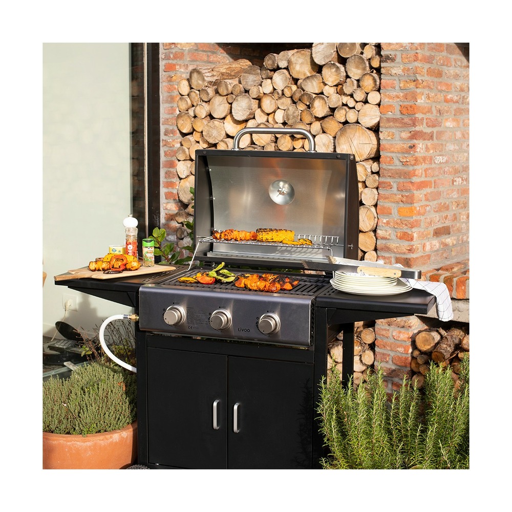Barbecue gaz 3 brûleurs