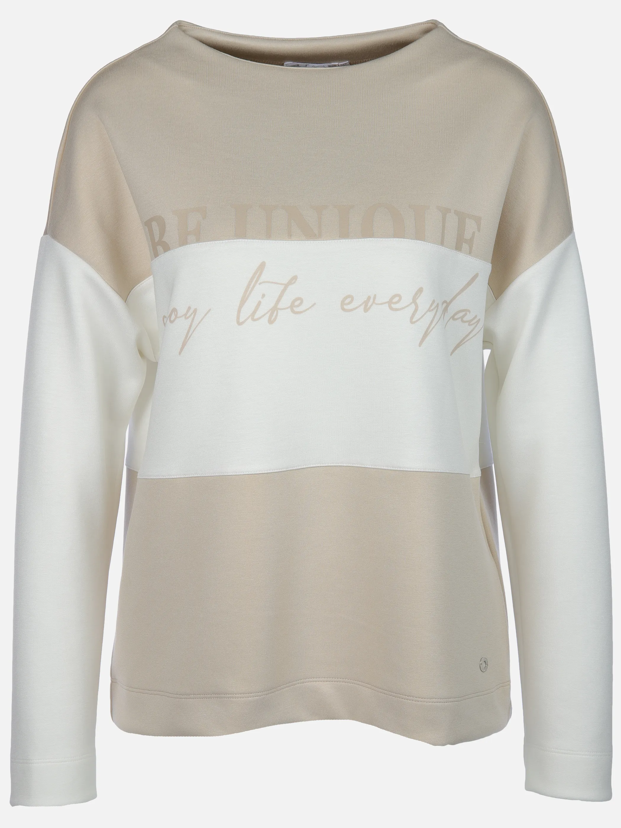 Damen Sweatshirt mit Colorblocking
