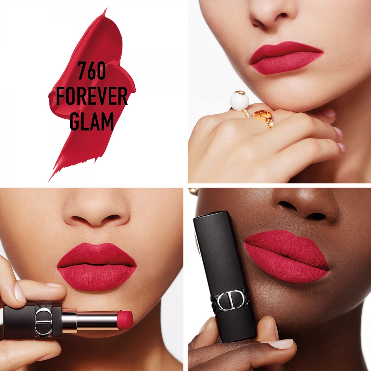 Rouge Dior Forever Rouge Dior Forever Rouge à Lèvres Sans Transfert - Mat Ultra-Pigmenté