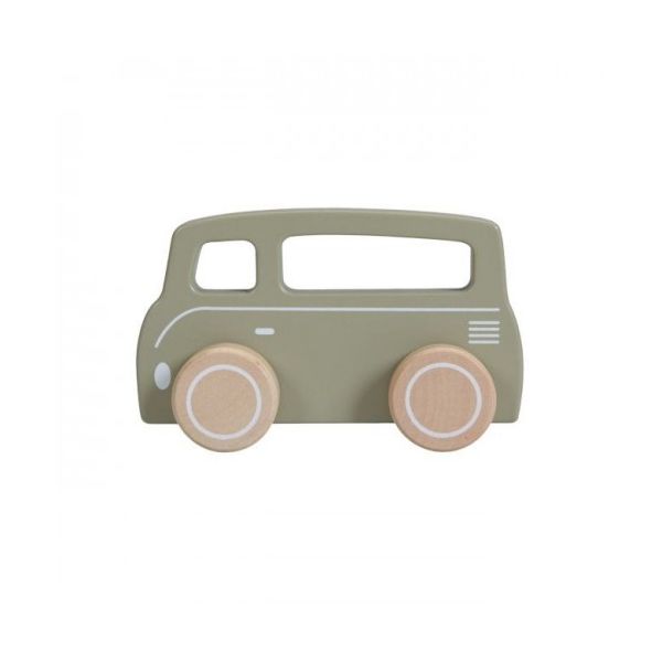 Little Dutch Carrinha de Madeira Verde  12M - LD7002