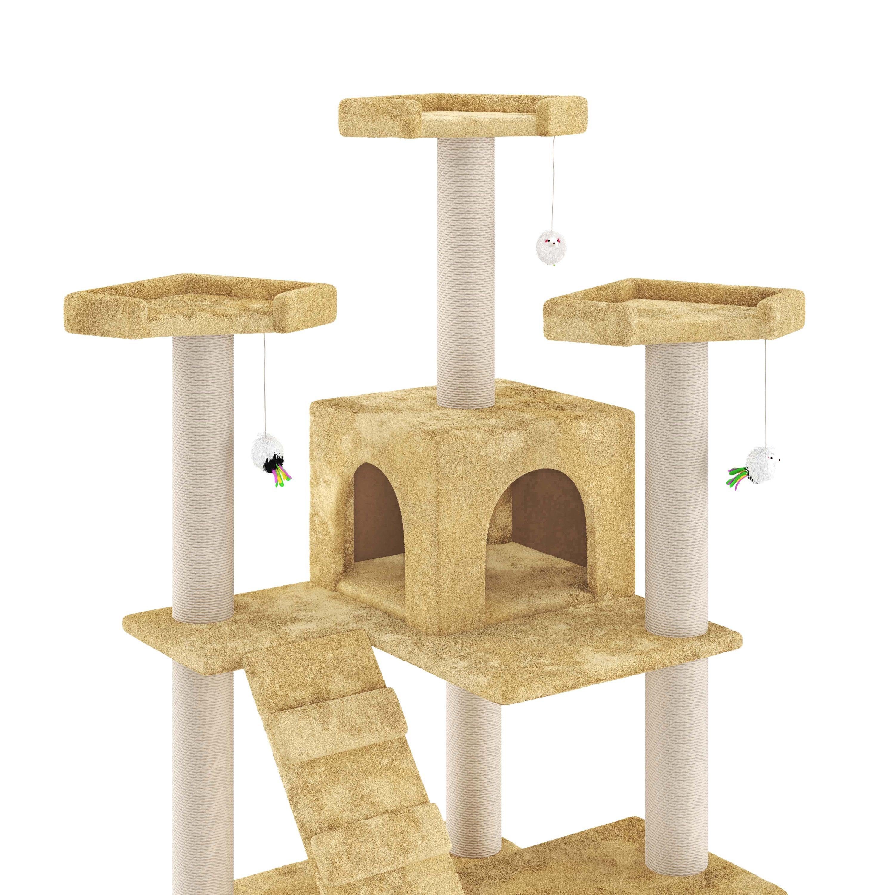 Katzenbaum MIRO 182 cm beige