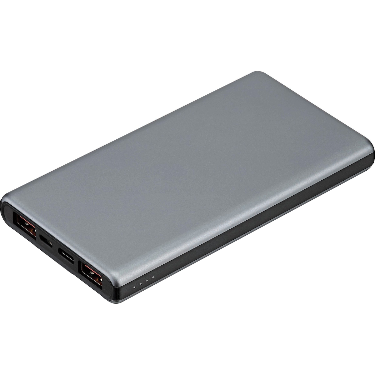 Sandstrøm 10 000 mAh Power Delivery/Quick Charge powerbank (grå)