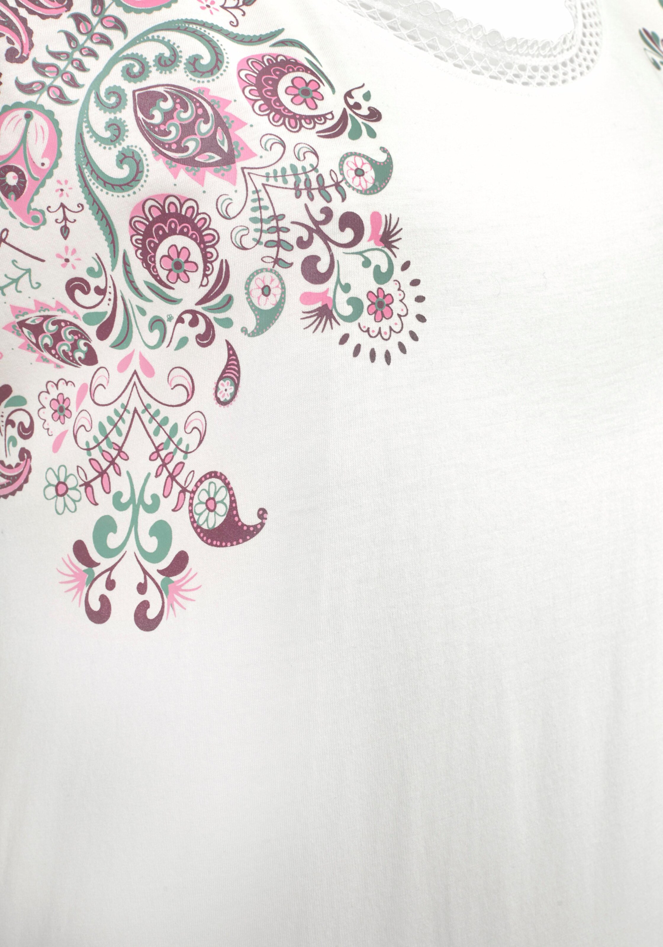 Beachtime Kurzarmshirt in creme