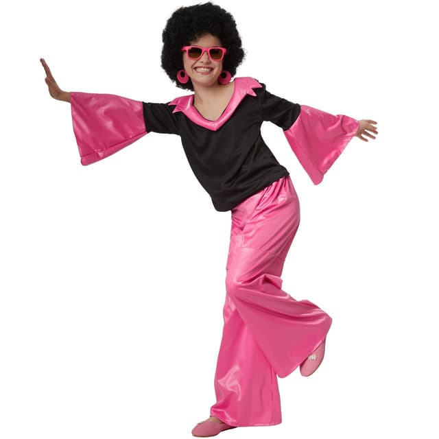 Groovy Disco pige børnekostume